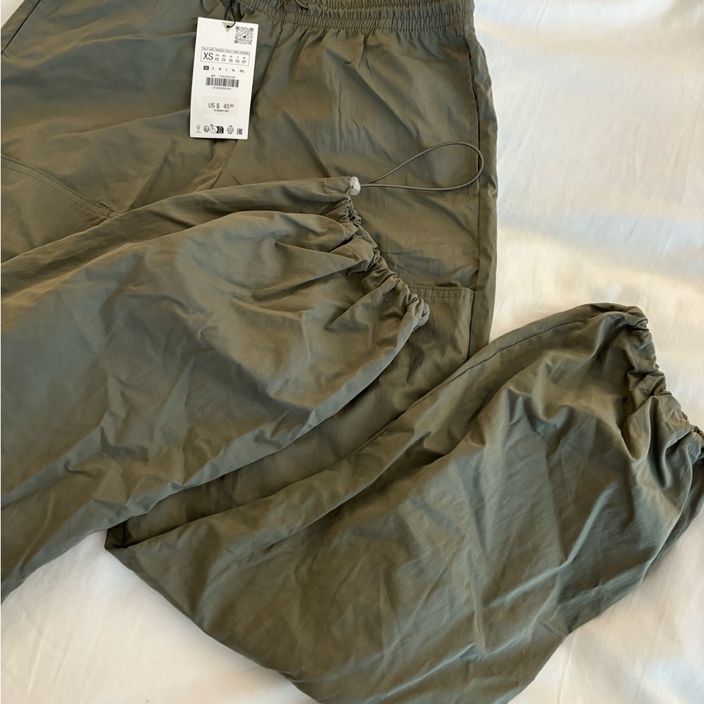 Olive Green Jogger Pants